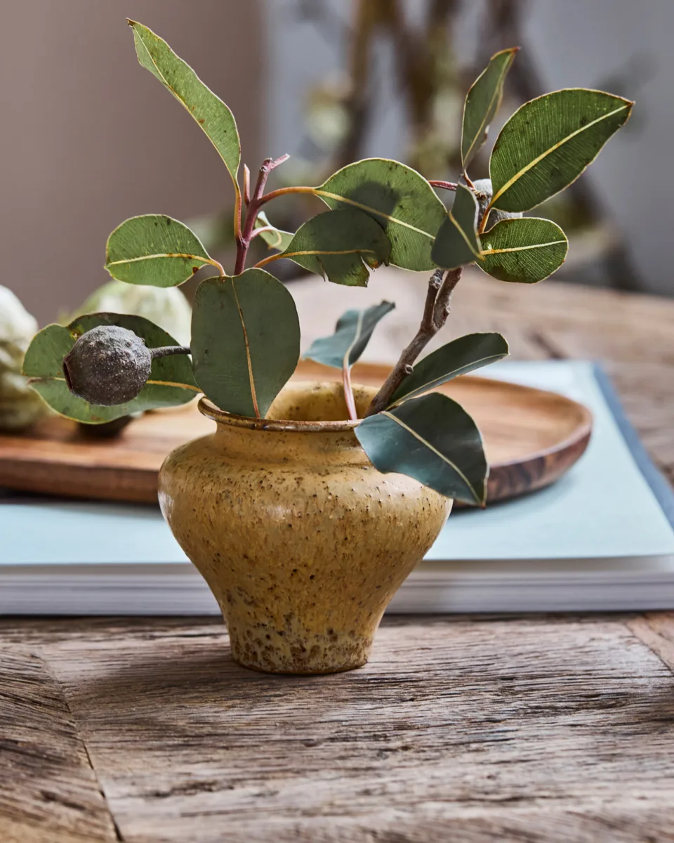 Kolo maljakko, Sinapinkeltainen, 8,5 cm House Doctor