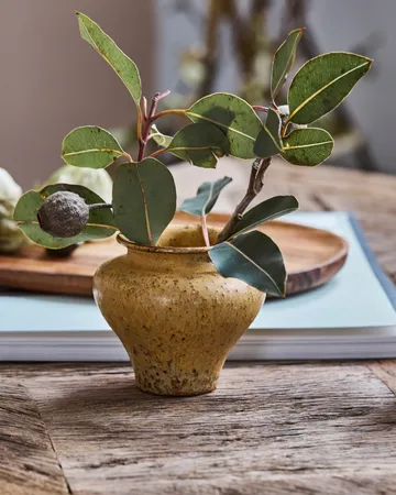 Kolo maljakko - Sinapinkeltainen, 8,5 cm - House Doctor