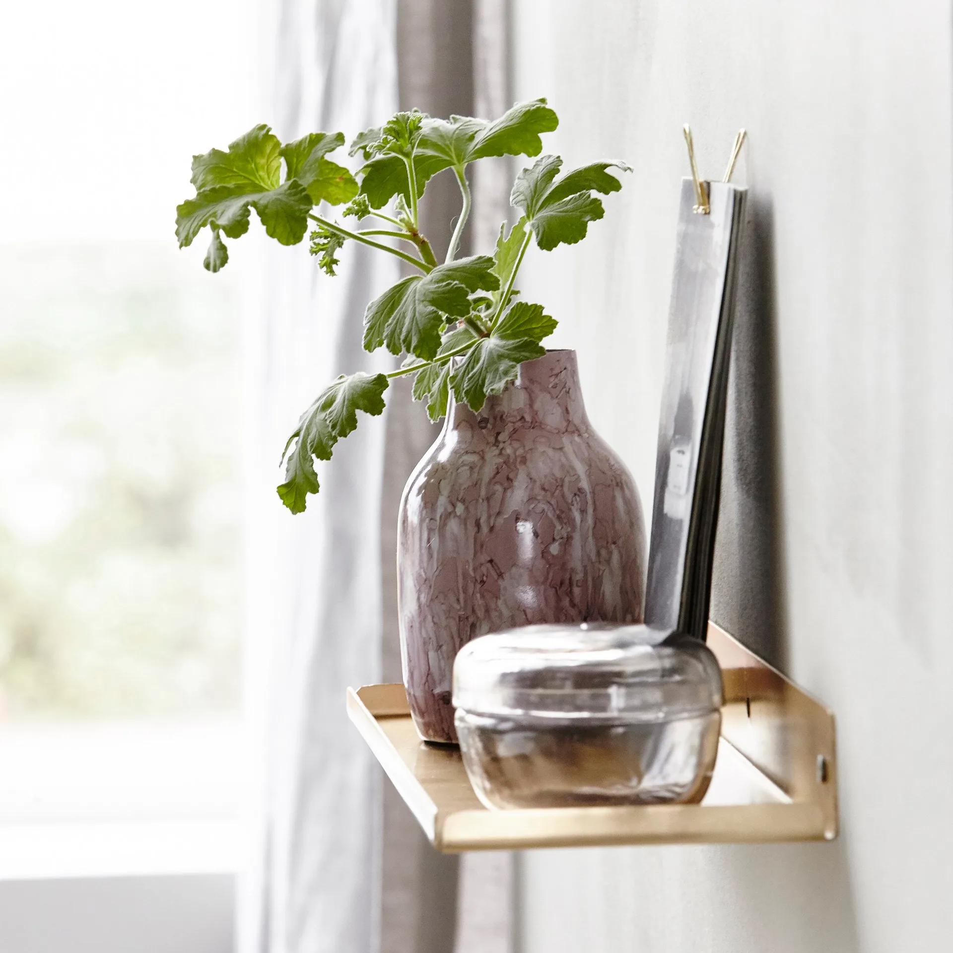 Ledge hylly 43 cm, messinki House Doctor