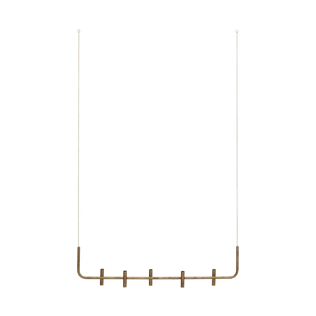 Maxi kynttilänjalka 102 cm, Antiikkimessinki House Doctor