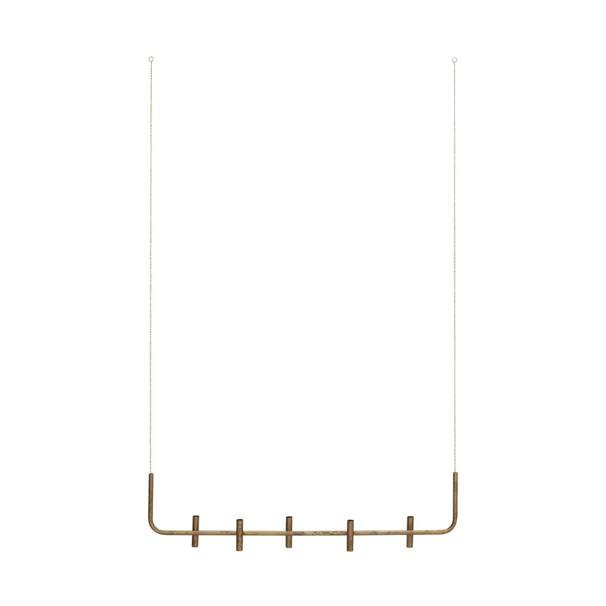 House Doctor Maxi kynttilänjalka 102 cm Antiikkimessinki