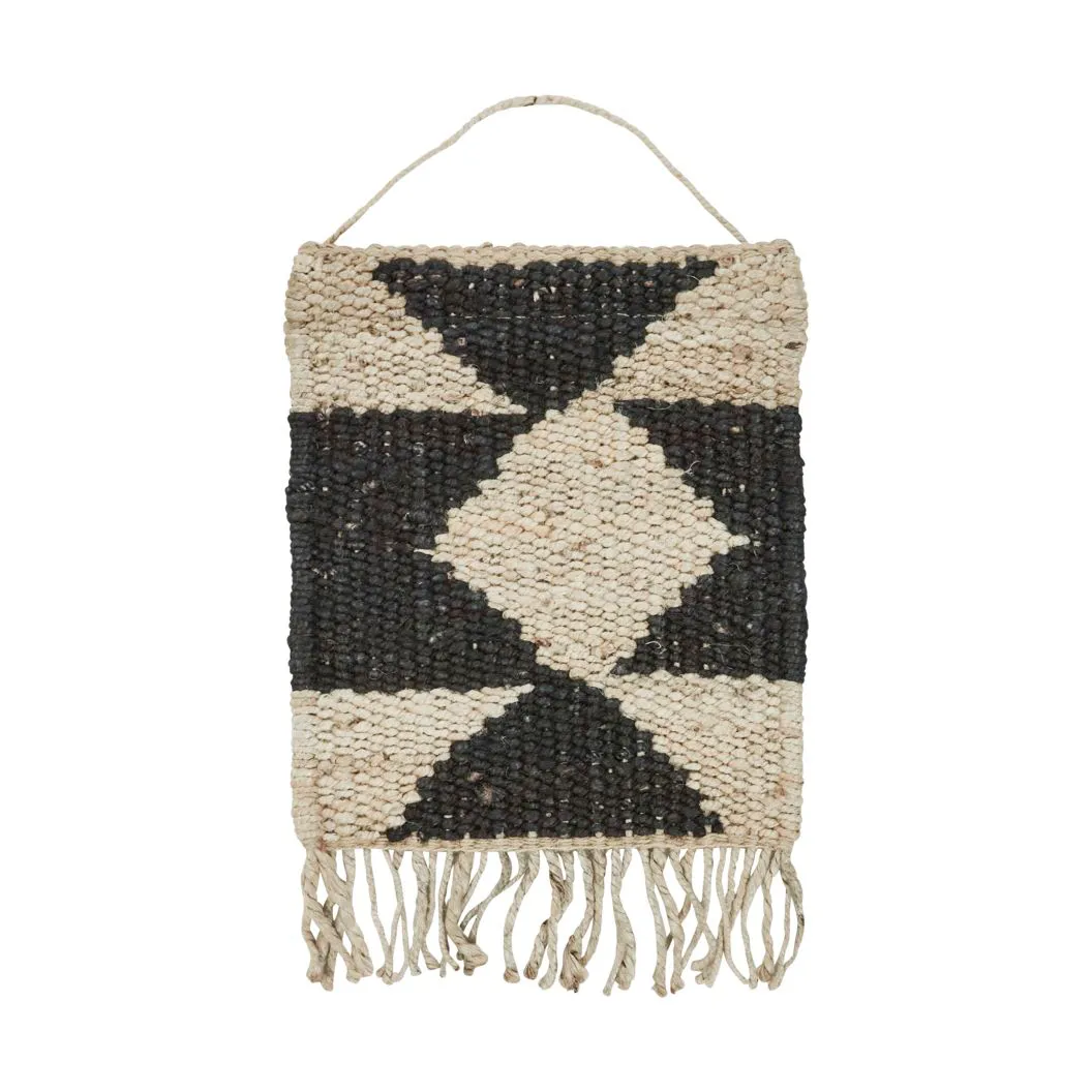 House Doctor Murro seinäkoriste 35x50 cm Musta-luonnonläheinen