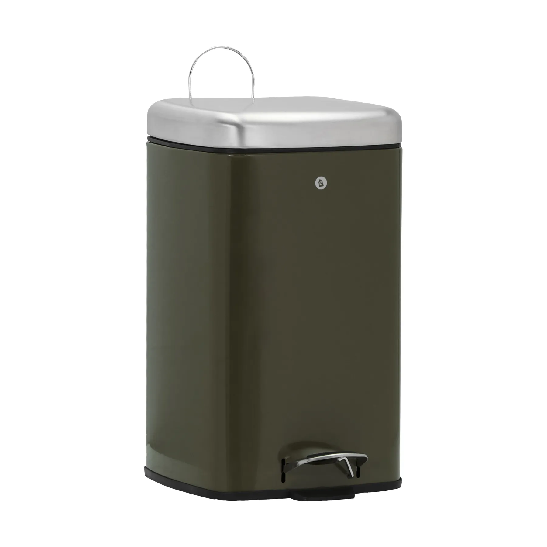 Musta roskakori, Deep green, 27×36×46 cm House Doctor