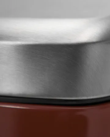 Musta roskakori - Terrakotta, 20,5×27,5×29,5 cm - House Doctor