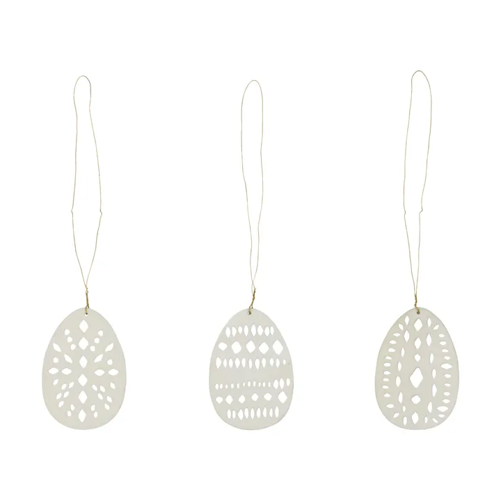 Nori pääsiäiskoriste 3 osaa - Beige - House Doctor
