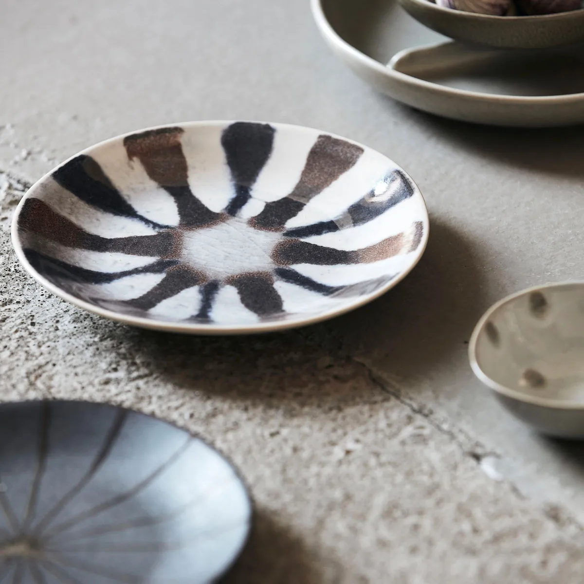 Organi lautanen, Ø 15,7 cm, Monivärinen House Doctor