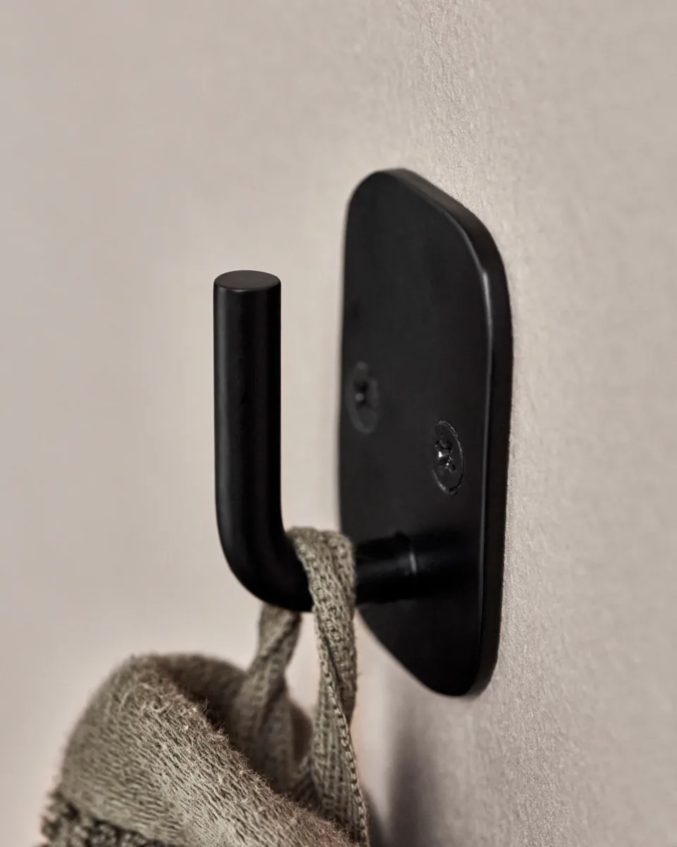 Pati koukku 4x6 cm, Musta House Doctor