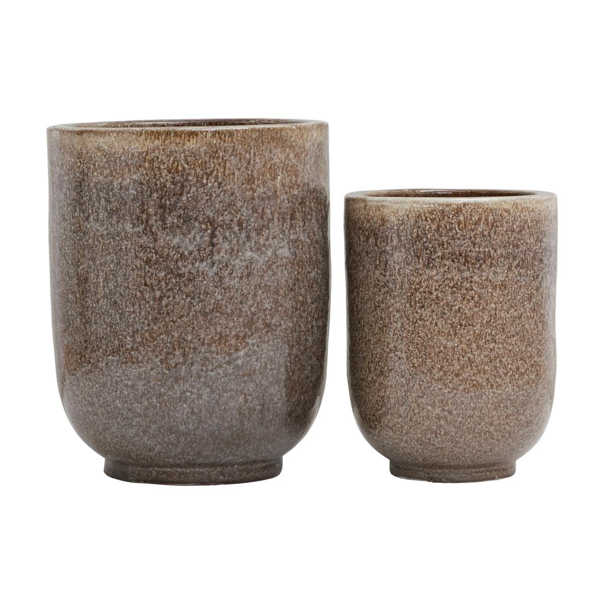 House Doctor Pho ruukkusetti 2 kpl Nougat | Skandinaavinen Sisustus | Ruukut | Beige