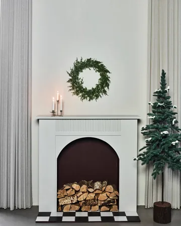 Pine krans, Ø55 cm - Vihreä - House Doctor