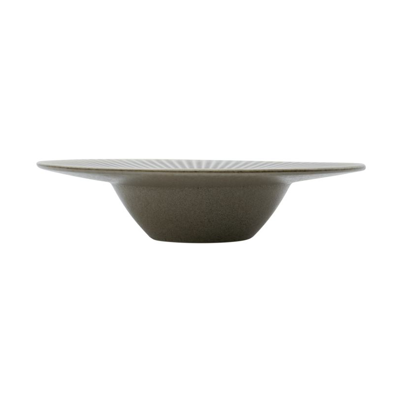 House Doctor Pleat pastalautanen 26 cm Harmaa-ruskea