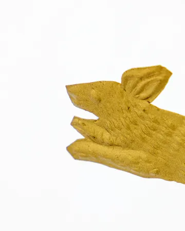 Rabbit pääsiäiskoriste 3-pack - Antiikkimessinki - House Doctor