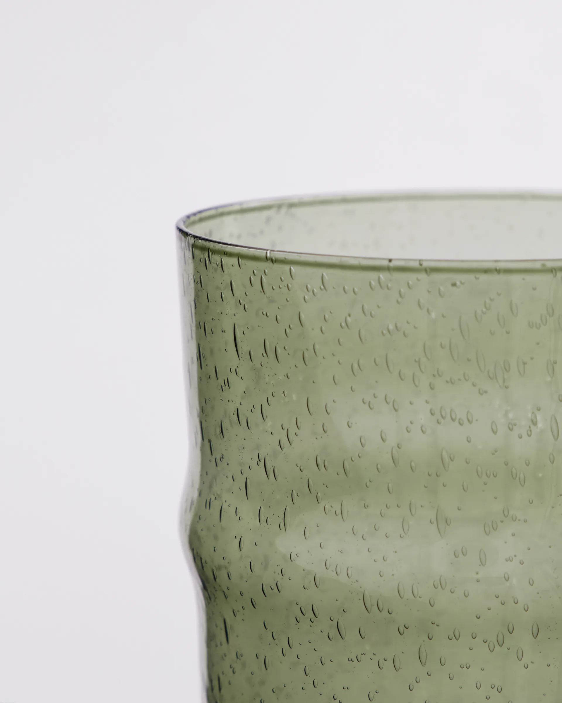 Rain lasi 10,5 cm 2-pakkaus, Vihreä House Doctor