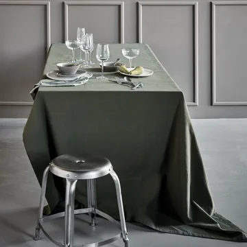 Real pöytäliina 140x240 cm - Tummanvihreä - House Doctor