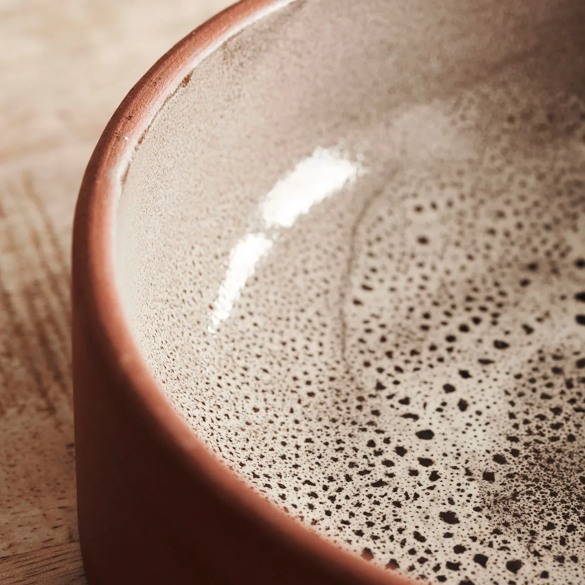 Retro kulho, Ø 16 cm, Beige House Doctor