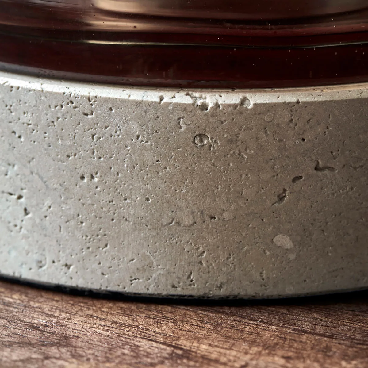 Rivo kynttilänjalka 17,5 cm, Ruskea House Doctor