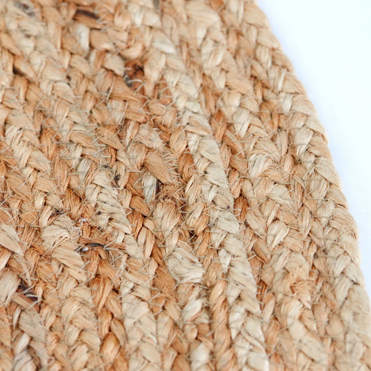 Rugy matto Ø90 cm, Luonnollinen House Doctor