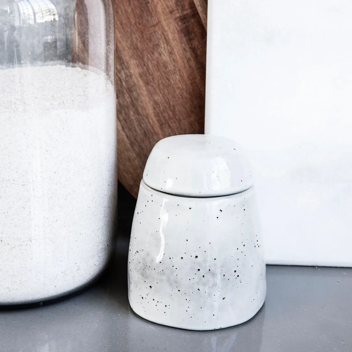 Rustic sokerikulho, Harmaa-sininen House Doctor