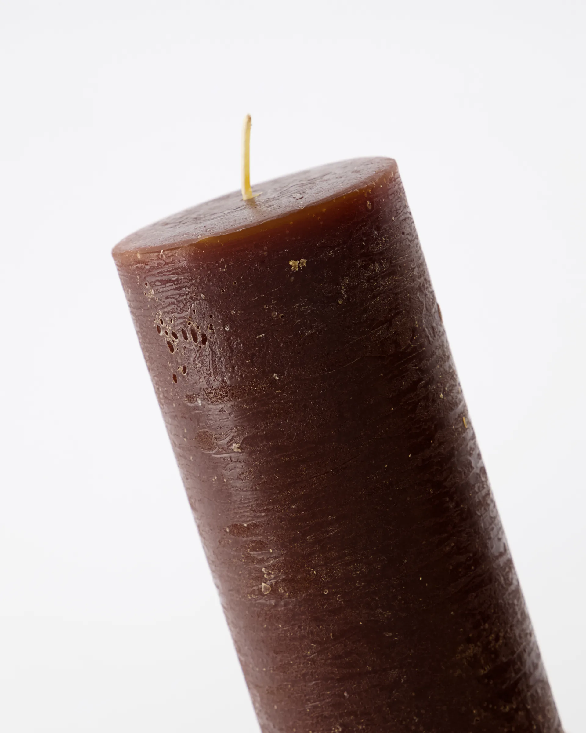 Rustic Wax kynttilä 15 cm 2-pack, Cognac House Doctor