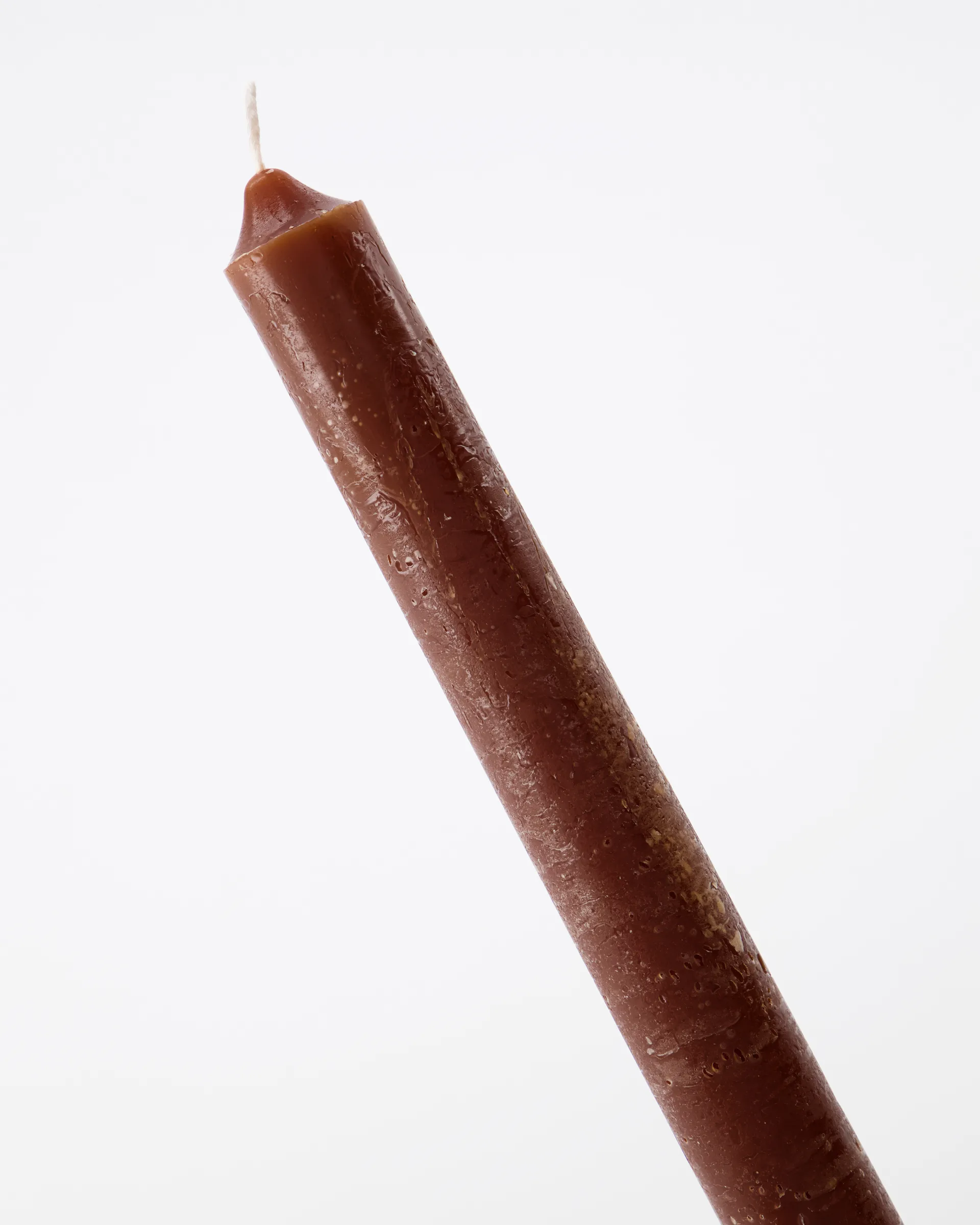 Rustic Wax kynttilä 25 cm 8-pack, Cognac House Doctor