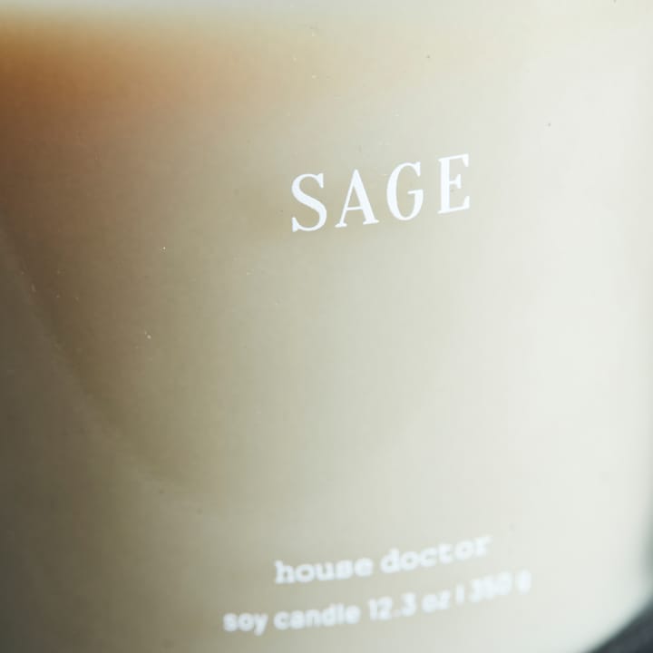 Sage tuoksukynttilä 50 tuntia - Sininen - House Doctor
