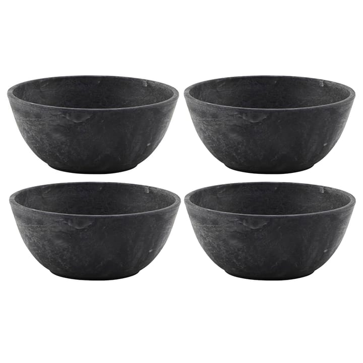 Serveur kulho 13 cm, 4-pakkaus, Musta House Doctor