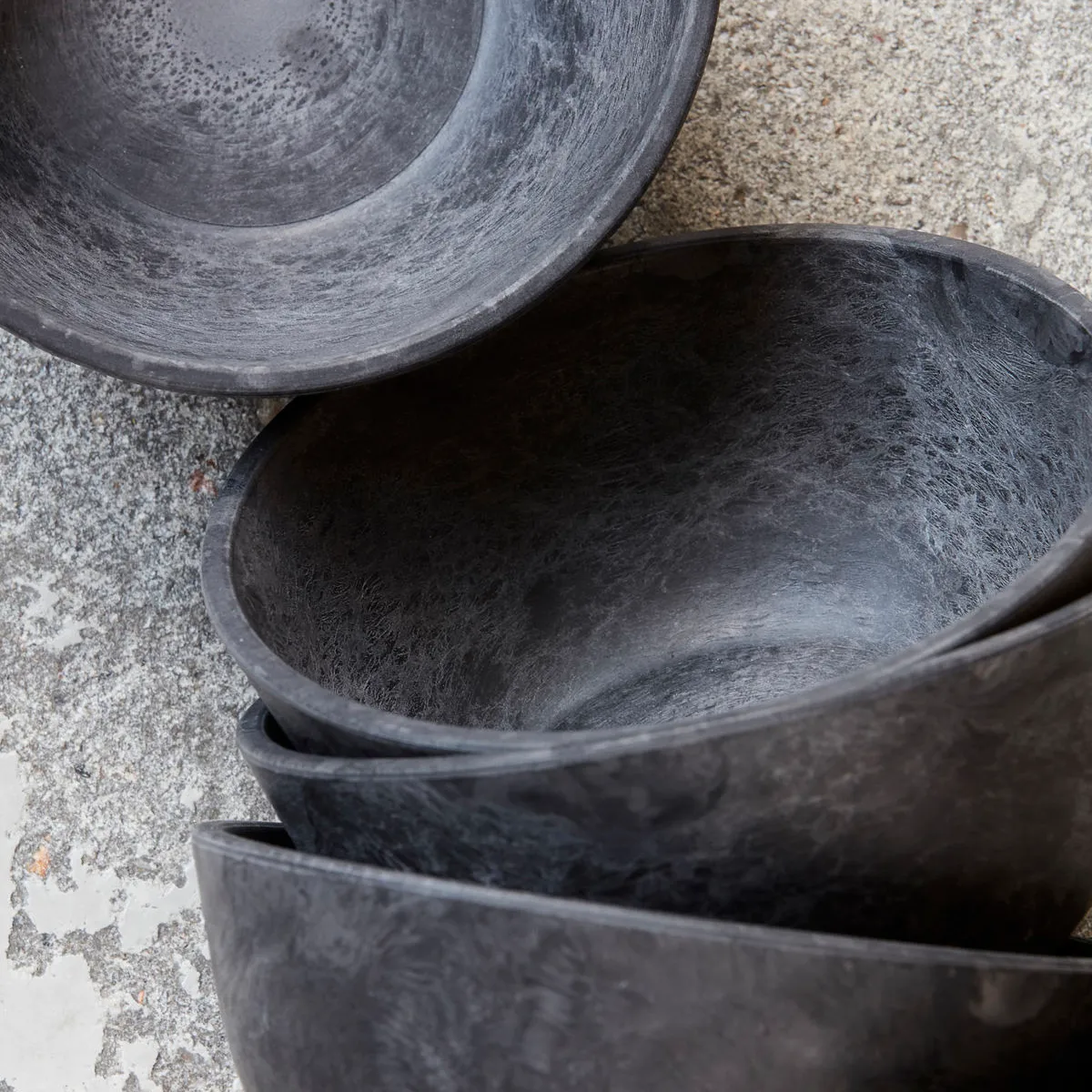 Serveur kulho 13 cm, 4-pakkaus, Musta House Doctor