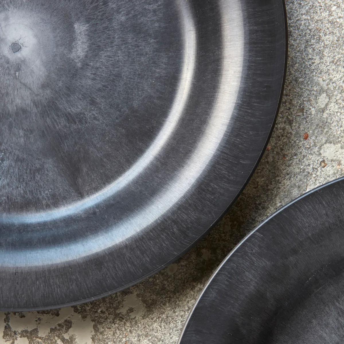 Serveur lautanen 24 cm, 4-pakkaus, Musta House Doctor