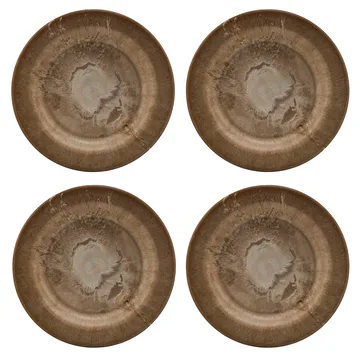 Serveur leipälautanen 18 cm, 4-pakkaus - Kulta - House Doctor