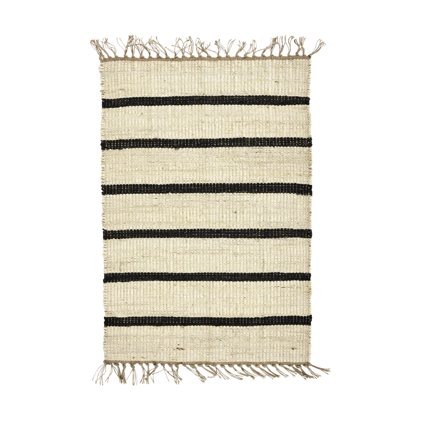 Sima-matto 60x90 cm, Musta-naturel House Doctor