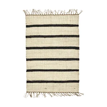 Sima-matto 60x90 cm - Musta-naturel - House Doctor