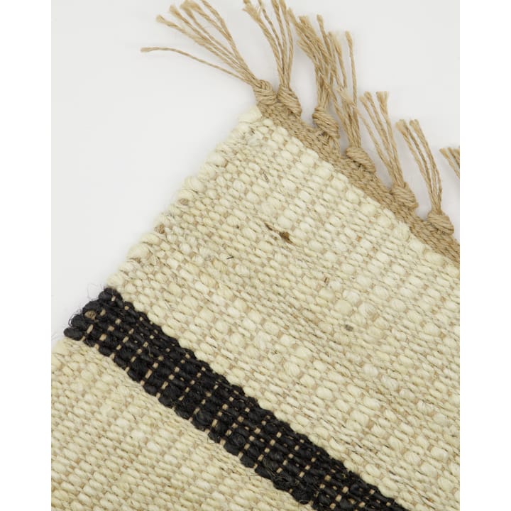 Sima-matto 60x90 cm, Musta-naturel House Doctor