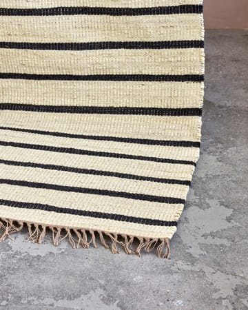 Sima-matto 60x90 cm - Musta-naturel - House Doctor