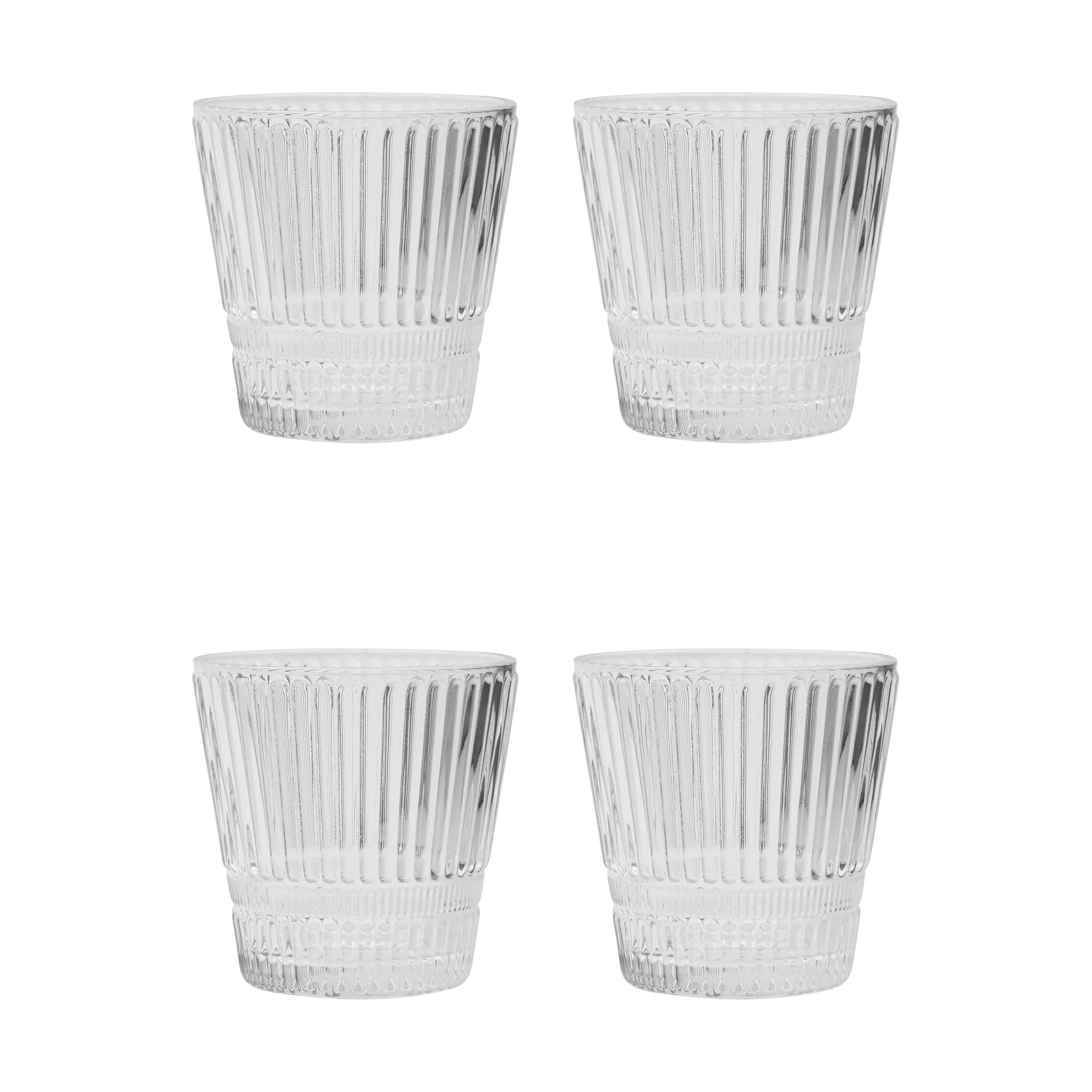 Slots juomalasit 4-pack, kirkas House Doctor