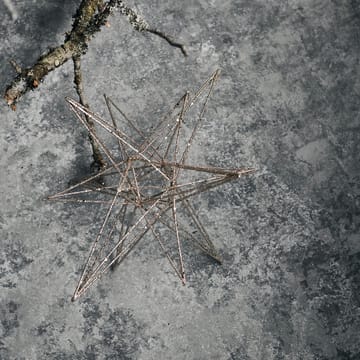 Star joulukoriste 14 x 25 cm - Champagne - House Doctor