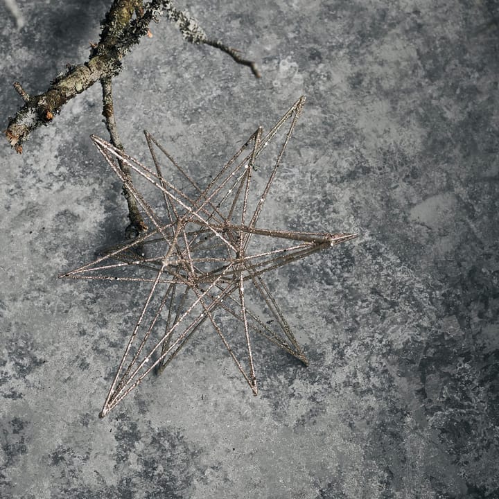 Star joulukoriste 14 x 25 cm, Champagne House Doctor