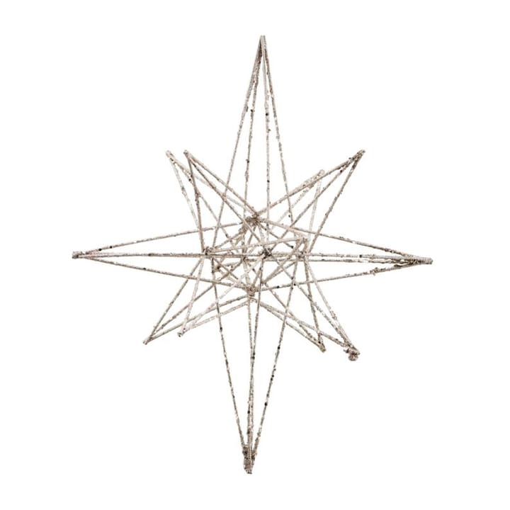Star joulukoriste 21 x 35 cm - Champagne - House Doctor