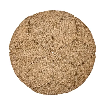 Star kuusenmatto, Ø100 cm - Luonnonväri - House Doctor