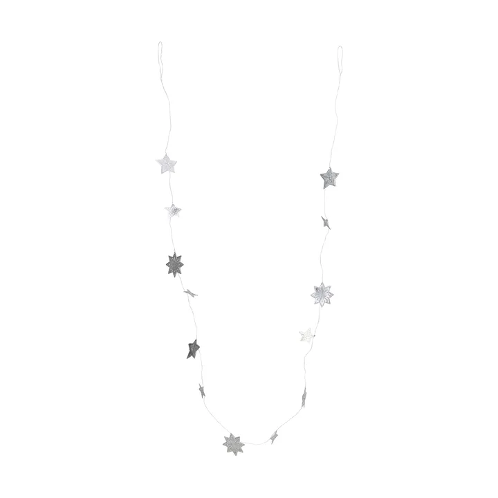 Stars koristenauha - Hopeoitu viimeistely, 200 cm - House Doctor