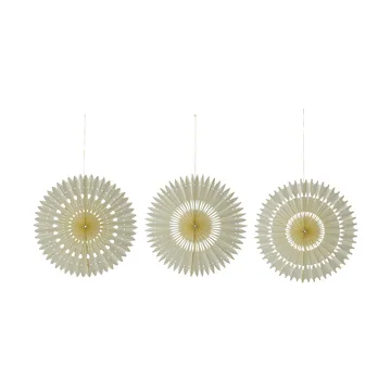 Stelle joulukoristeet 3 osaa - Off-White, Ø20 cm - House Doctor
