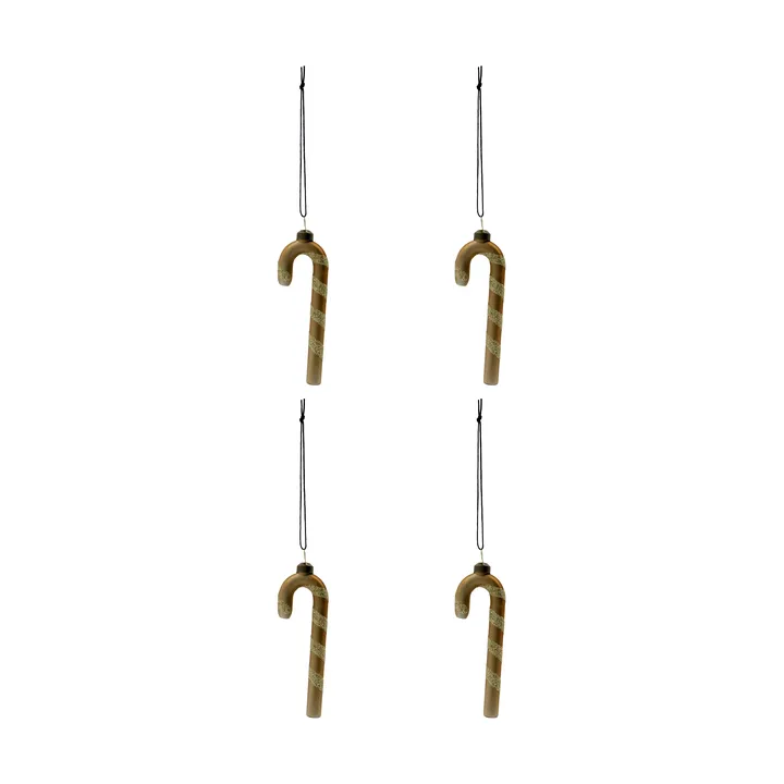 Stick joulukoriste 4-pack - Kulta - House Doctor