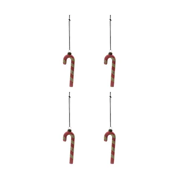 Stick joulukoriste 4-pack - Pölyinen punainen - House Doctor