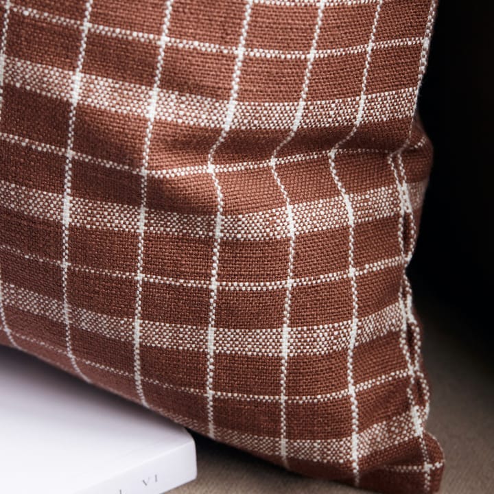 Thame tyynynpäällinen ruudullinen 50x50 cm, Brown House Doctor