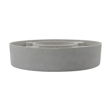 The Ring adventtikynttelikkö Ø26 cm - Grey - House Doctor