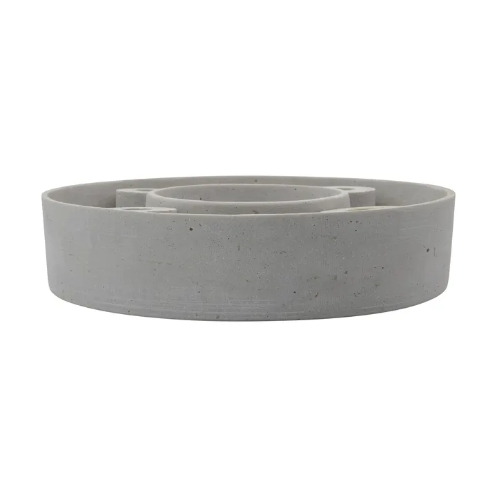 The Ring adventtikynttelikkö Ø26 cm - Grey - House Doctor