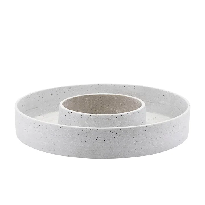 The Ring adventtikynttelikkö lohkovaloille - Betoni - House Doctor