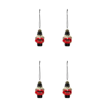Tino joulukoriste 4-pack - Punainen - House Doctor