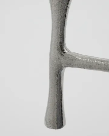 Tristy kynttilänjalka 20 cm - Hopea viimeistely - House Doctor