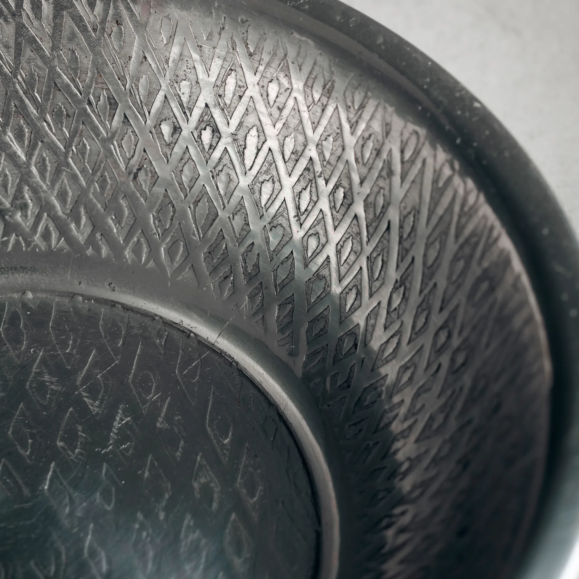 Tura tarjotin Ø 12 cm, Antique silver House Doctor