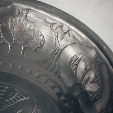 Tura tarjotin Ø 15 cm - Antique silver - House Doctor