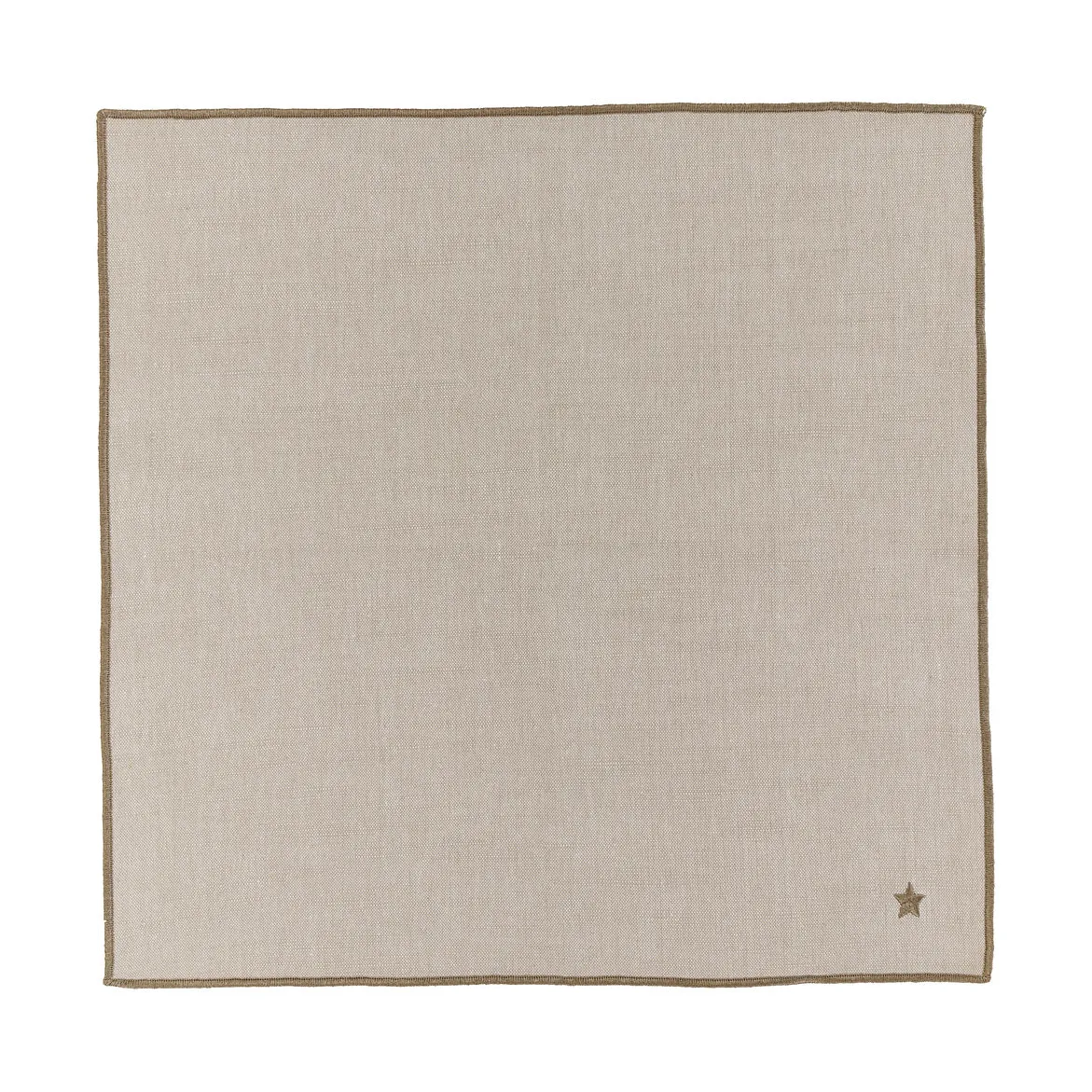 Twinkle kangaslautasliina 40 x 40 cm 4-pakkaus, Taupe House Doctor